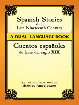 cover image of Spanish Stories of the Late Nineteenth Century